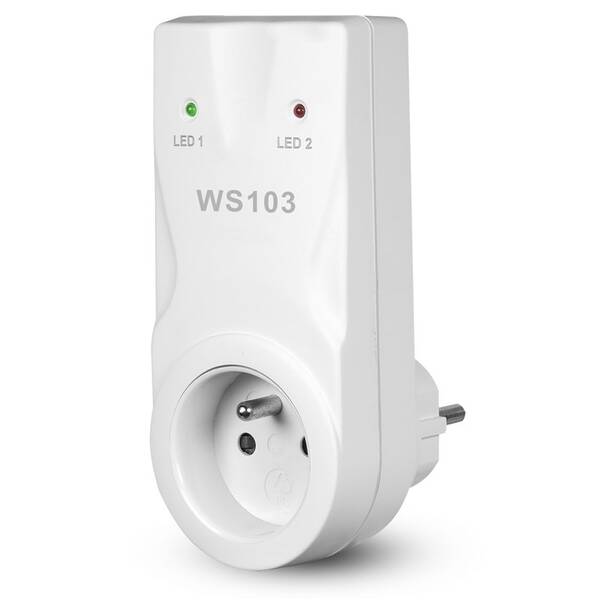 Chytrá zásuvka Elektrobock WS103, náhradní přijímač k WS101 

