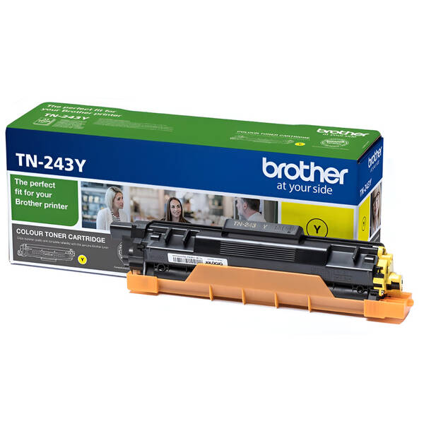 Toner Brother TN-243Y, 1000 stran žlutý

