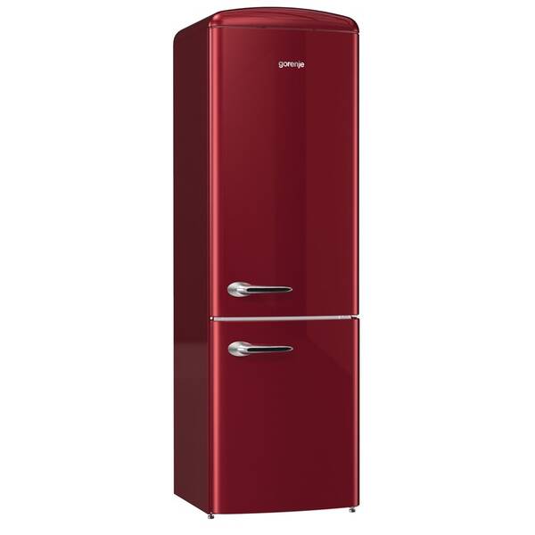 Chladnička s mrazničkou Gorenje ORK192R vínová

