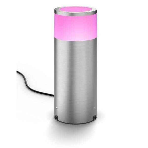 Venkovní svítidlo Philips Calla White and Color Ambiance, bez zdroje nerez

