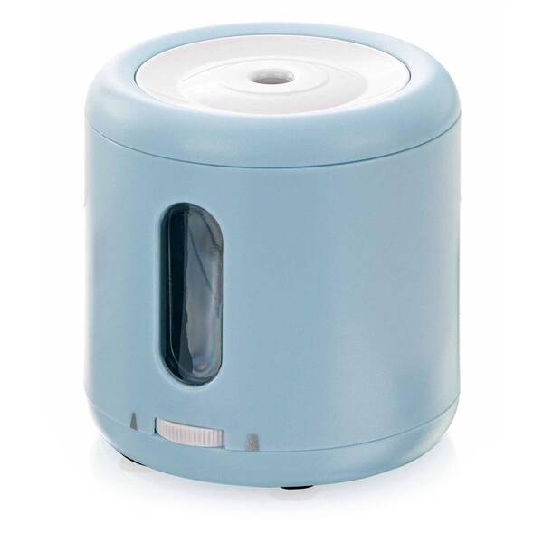 Ořezávátko Peach na tužky, 2xAA/USB modrá barva
