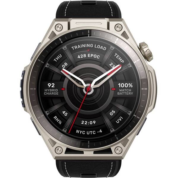 Chytré hodinky Amazfit Balance Ultra + silikonový řemínek titanium

