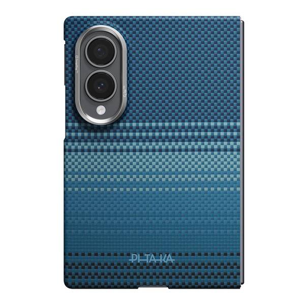 Kryt na mobil Pitaka na Samsung Galaxy Z Fold 8 modrý/fialový

