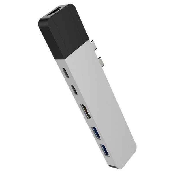 USB Hub HyperDrive NET Hub USB-C pro MacBook Pro stříbrný

