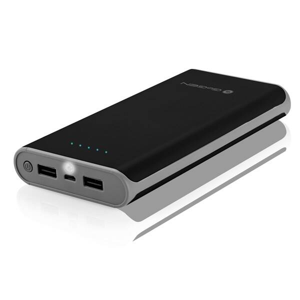 Powerbanka GoGEN 16000mAh černá/šedá


