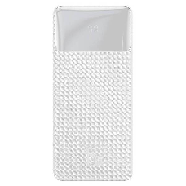 Powerbanka Baseus 30000mAh 15W bílá

