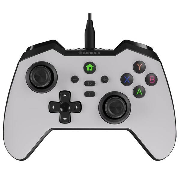 Gamepad Genesis MANGAN 300 pro PC, Switch bílý

