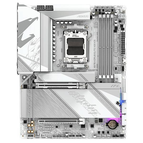 Základní deska GIGABYTE X870 AORUS ELITE X3D ICE 

