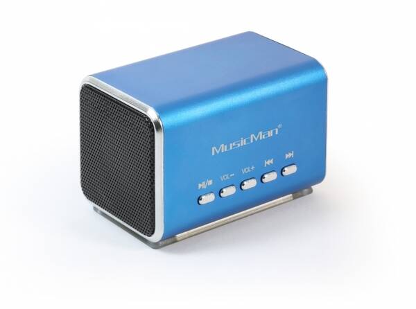 Přenosný reproduktor Technaxx MusicMan modrý

