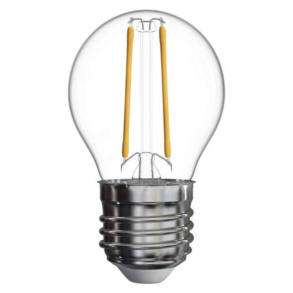Žárovka LED EMOS Filament Mini Globe, 2,2W, E27, neutrální bílá 

