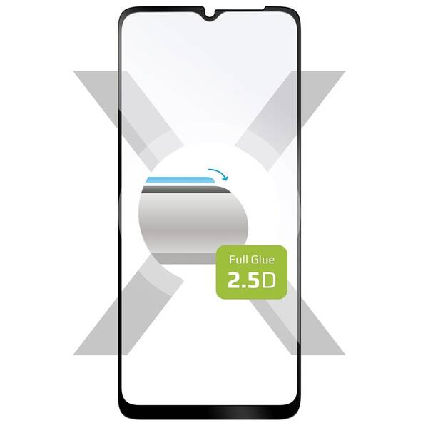 Tvrzené sklo FIXED Full-Cover na Samsung Galaxy A32 5G černé

