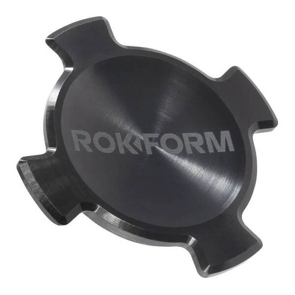 Zámek Rokform Retro hliníkový černý

