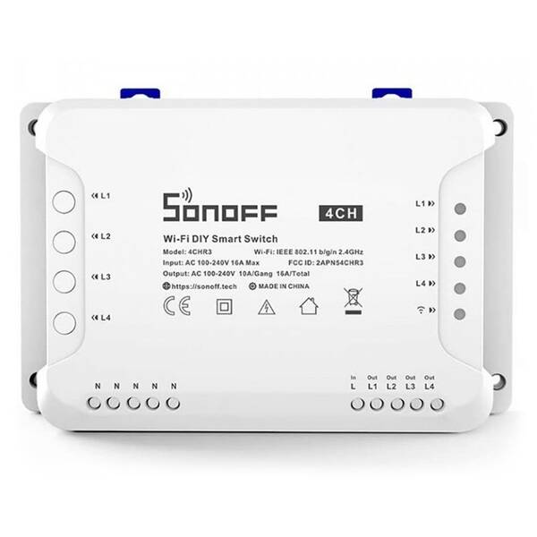 Modul Sonoff Smart switch 4CHR3 

