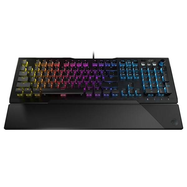 Klávesnice Roccat Vulcan 121 AIMO, Red Titan Switch Speed, RGB, US černá

