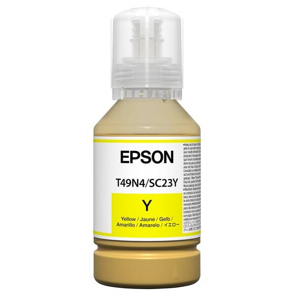 Inkoustová náplň Epson T49H4, 140 ml žlutá

