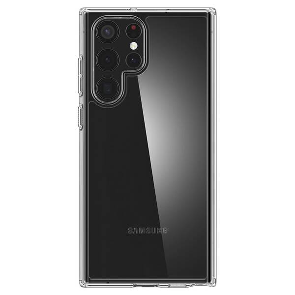 Kryt na mobil Spigen Ultra Hybrid na Samsung Galaxy S22 Ultra průhledný

