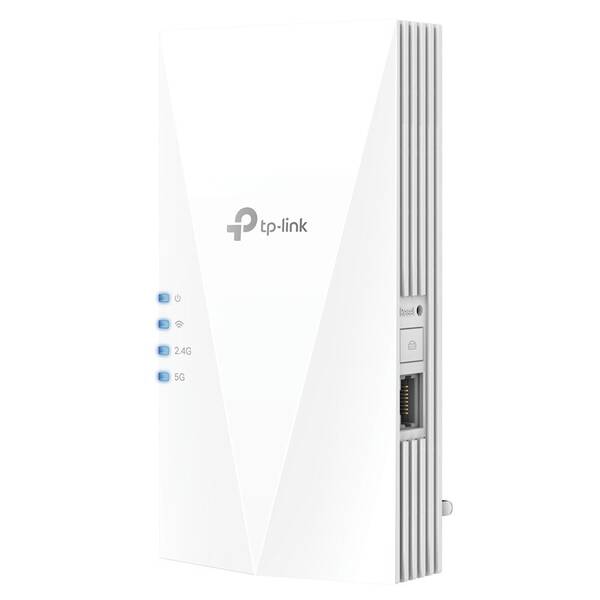 Wi-Fi extender TP-Link RE700X WiFi6 bílá barva
