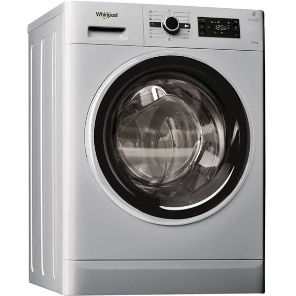 Pračka se sušičkou Whirlpool FWDG96148SBS EU stříbrná

