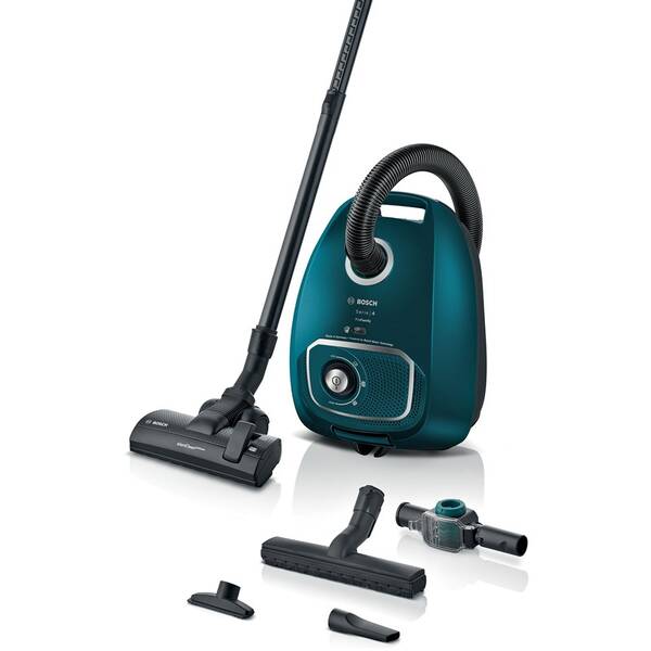 Podlahový vysavač Bosch BGL41FAM1H modrý/zelený


