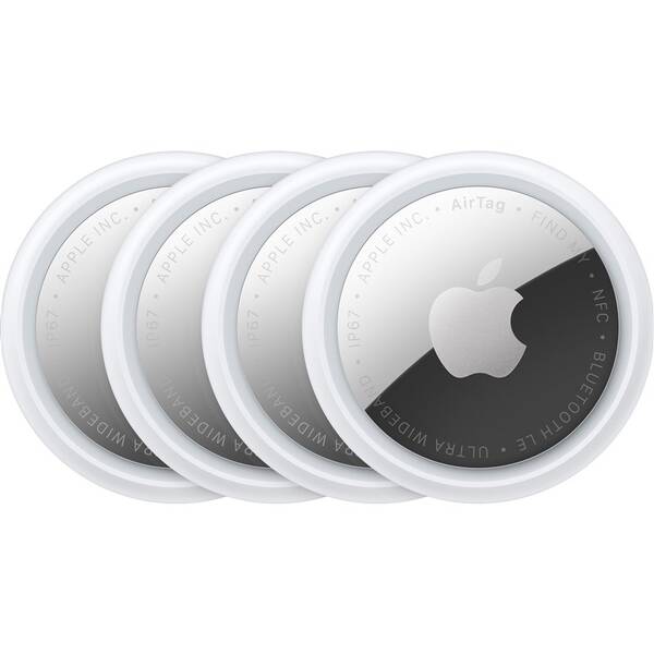 Lokátor Apple AirTag (2. generace) 4 ks bílý

