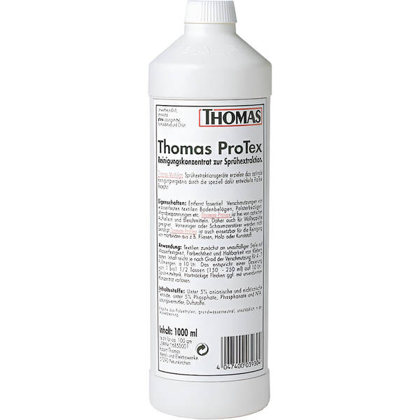 Čisticí přípravek Thomas Protex - čistící koncentrát pro čištění koberců a čalounění , 1 l 


