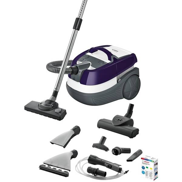 Víceúčelový vysavač Bosch BWD41740 fialový

