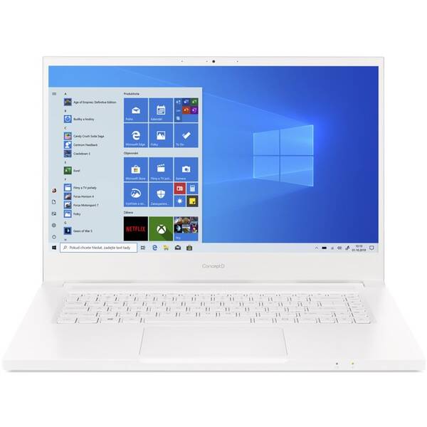 Notebook Acer ConceptD 3 Pro (CN315-72P-7061) bílý

