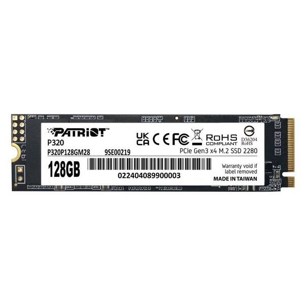 SSD Patriot P320 128GB NVMe 

