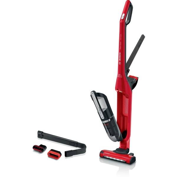 Tyčový vysavač Bosch BBH3ZOO28 Flexxo Gen2 ProAnimal 28Vmax, Serie 4 červená barva
