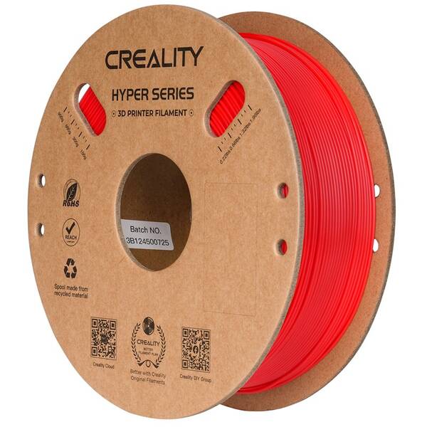 Filament Creality Hyper PLA 1kg červený

