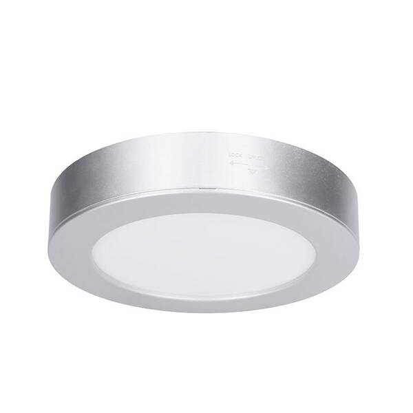 Stropní svítidlo Solight WD240-S 12 W, 3CCT, průměr 17 cm stříbrné

