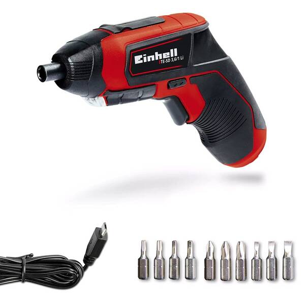 Aku šroubovák Einhell TE-SD 3,6/1 Li Einhell Expert (s baterií) 4513501 

