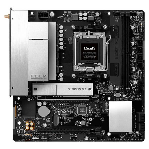 Základní deska ASRock B850M Rock WiFi černá

