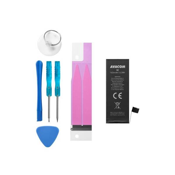 Baterie Avacom pro Apple iPhone SE (1.generace), Li-Ion 3,82V 1624mAh (náhrada 616-00106) 

