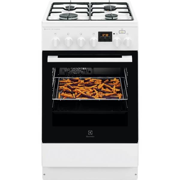 Kombinovaný sporák Electrolux LKK560203W bílý


