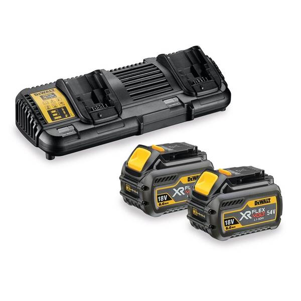 Set baterie a nabíječky Dewalt XR FLEXVOLT DCB132T2 

