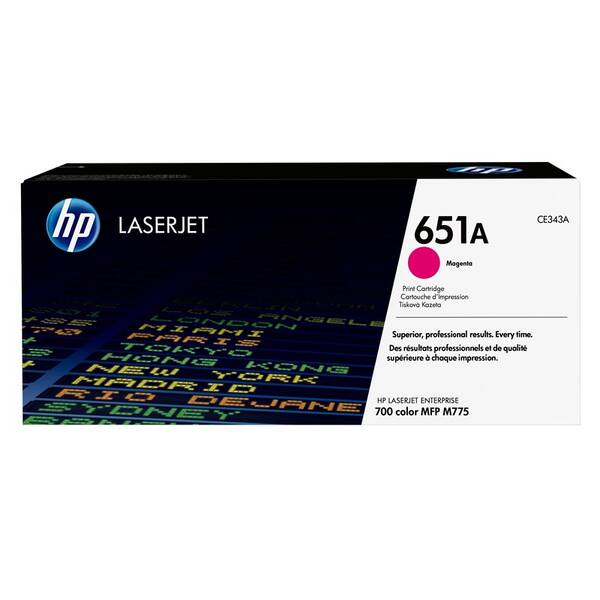 Toner HP 651A, 16 000 stran purpurový

