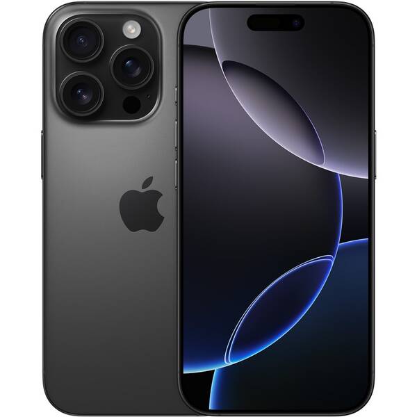 Mobilní telefon Apple 256 GB černý titan 

