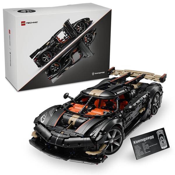 Stavebnice LEGO® Technic 42232 Megacar Koenigsegg Sadair's Spear 

