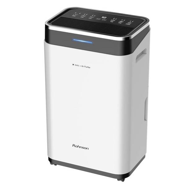 Odvlhčovač Rohnson R-9725 Ionic + Air Purifier černý/bílý

