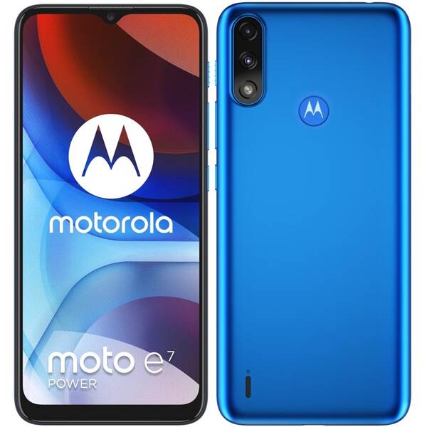 Mobilní telefon Motorola Moto E7 Power modrý

