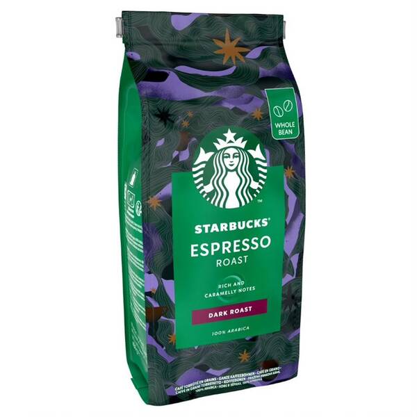 Káva zrnková Starbucks DARK ESPRESSO ROAST 200g 

