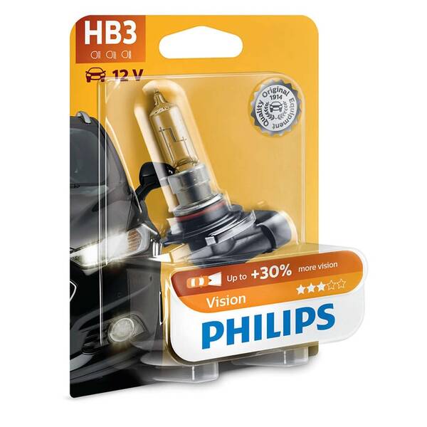 Autožárovka Philips HB3 Vision (1 ks) 

