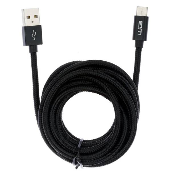 Kabel WG USB/USB-C, 3m černý

