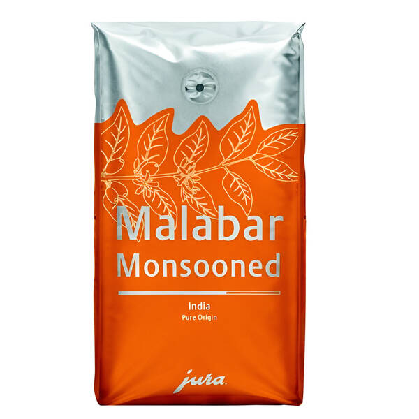 Káva zrnková Jura Malabar Monsooned - Pure Origin 250 g 

