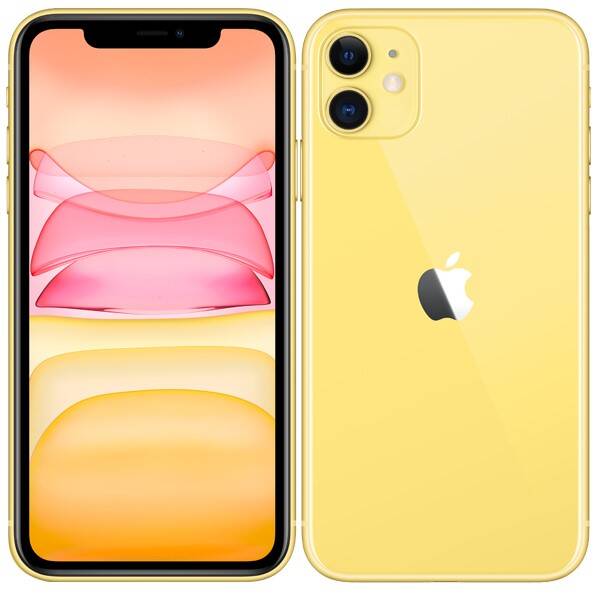 Mobilní telefon Apple 256 GB - Yellow 

