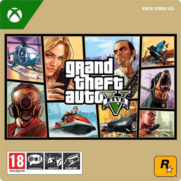  RockStar Series Grand Theft Auto V - elektronická licence 

