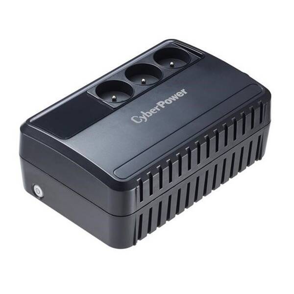 Záložní zdroj CyberPower Backup Utility UPS, 650VA/360W, 3 české zásuvky černý

