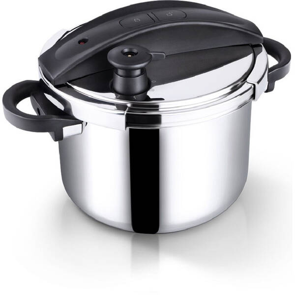 Tlakový hrnec Lamart LTDSD6 Pression, 6 l černý/nerez


