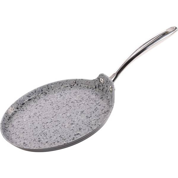 Pánev palačinková Lamart LT1291 GRANIT, 25 cm černá/šedá

